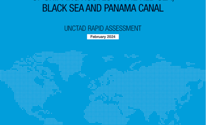 NAVIGATING TROUBLED WATERS IMPACT TO GLOBAL TRADE OF DISRUPTION OF SHIPPING ROUTES IN THE RED SEA, BLACK SEA AND PANAMA CANAL